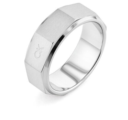 Calvin Klein Oceľový prsteň pre mužov Latch 35000316 62 mm