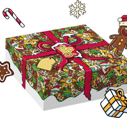 LifeLike Vianočná darčeková krabička mix