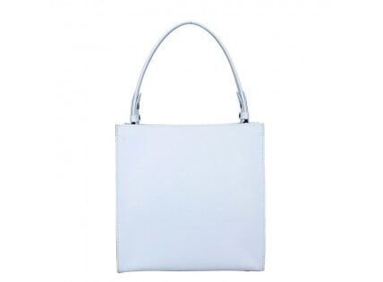 Dámska kožená kabelka Facebag Ange – biela