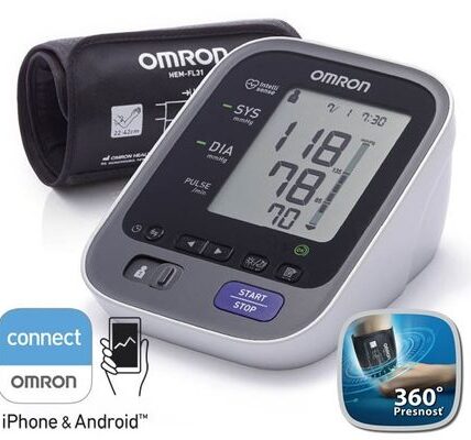 Omron M7 Intelli IT Digitálny TLAKOMER automatický na rameno s bluetooth pripojením 1×1 ks