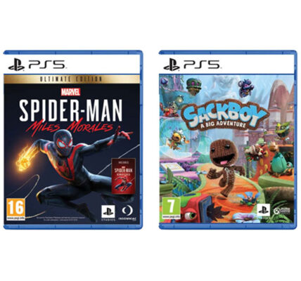 Marvel’s Spider-Man: Miles Morales CZ (Ultimate Edition) + Sackboy: A Big Adventure CZ PS5