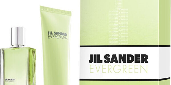 Jil Sander Evergreen – EDT 30 ml + tělové mléko 75 ml