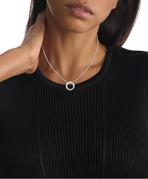 Calvin Klein Slušivý dámsky náhrdelník z ocele 35000306