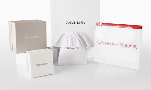 Calvin Klein Elegantný bronzový náhrdelník z ocele Sculptured Drops 35000085