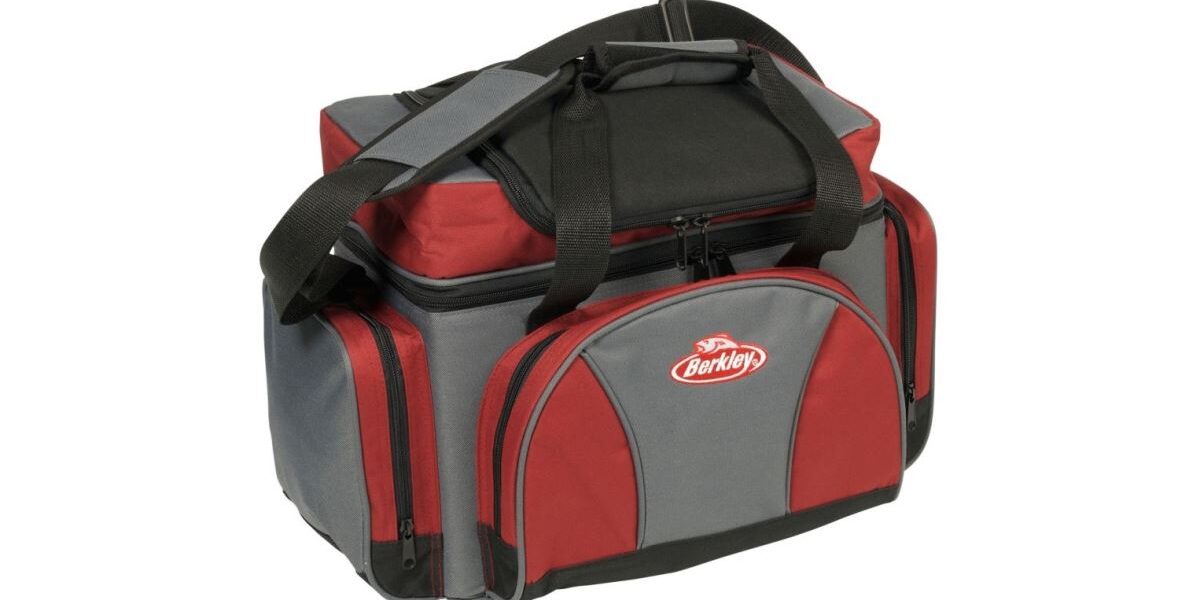 Berkley taška system bag grey red xl + 4 krabičky