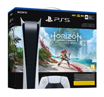 PlayStation 5 Digital Edition + Horizon: Forbidden West CZ – OPENBOX (Rozbalený tovar s plnou zárukou) CFI-1216B