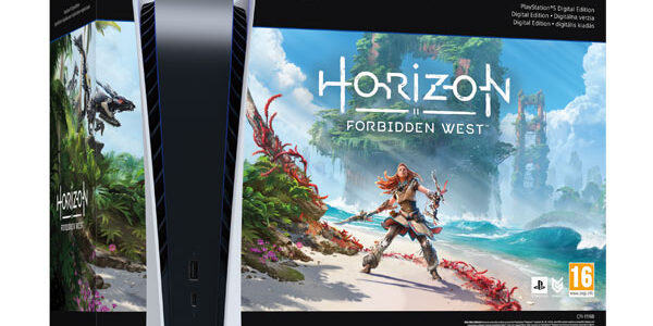 PlayStation 5 Digital Edition + Horizon: Forbidden West CZ – OPENBOX (Rozbalený tovar s plnou zárukou) CFI-1216B