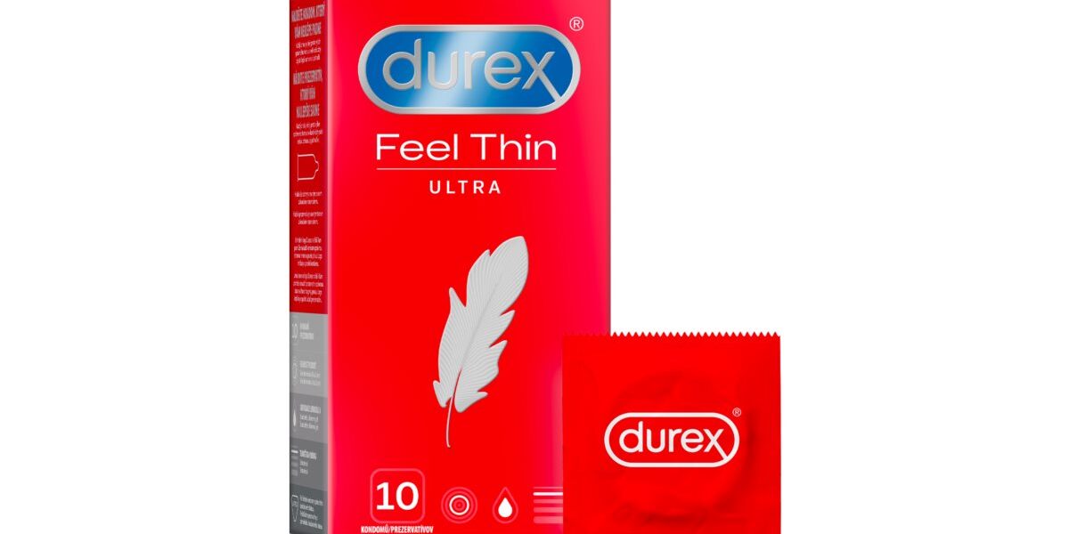 Durex Feel Thin Ultra kondómy 10 ks