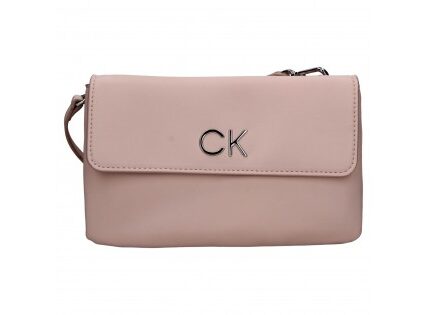 Dámska crossbody kabelka Calvin Klein Locka – ružová
