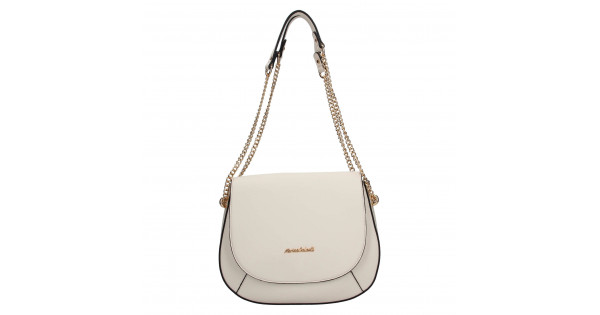 Dámska crossbody kabelka Marina Galant Astrid – biela