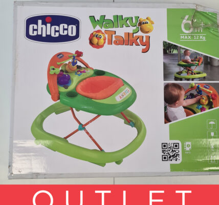 CHICCO Chodítko Walky Talky Green Wave 6m +, do 12 kg