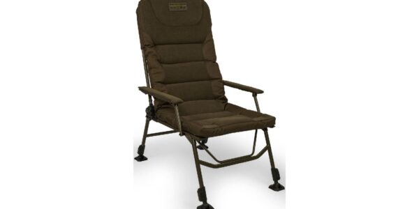 Avid carp kreslo benchmark leveltech hi black recliner chair