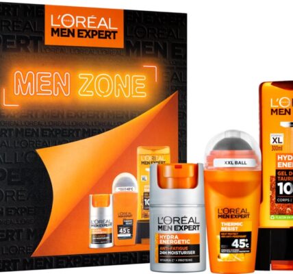 L’Oréal Paris Men Expert Hydra Energetic vianočná darčeková sada (pre mužov)