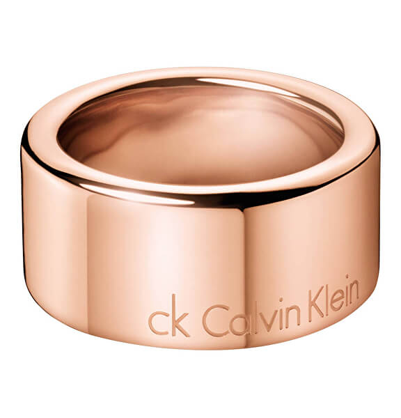 Calvin Klein Bronzový prsteň Hook Large KJ06PR10020 49 mm