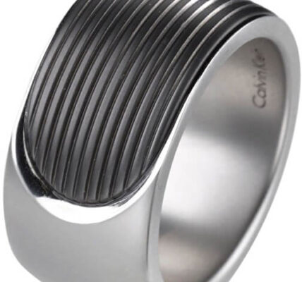 Calvin Klein Pánsky oceľový prsteň Audacious KJ4CMR2801 55 mm