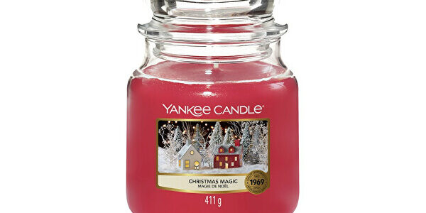 Yankee Candle Aromatická sviečka Classic stredná Christmas Magic 411 g
