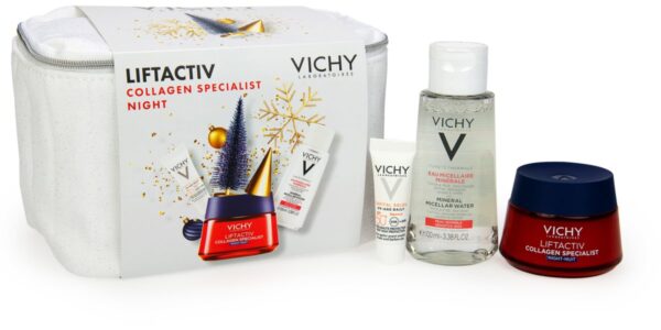 Vichy Liftactiv Collagen Specialist Night vianočná darčeková sada