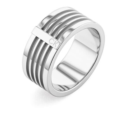 Calvin Klein Moderný oceľový prsteň pre mužov Minimal 35000317 60 mm