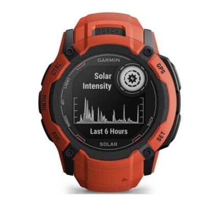 Garmin Instinct 2X Solar, červená