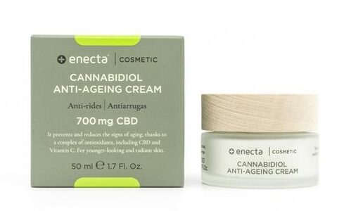 Enecta CBD Anti-Ageing Krém 50ml, 700 mg CBD