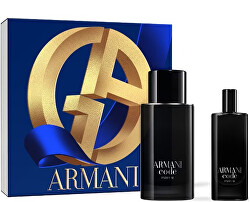 Giorgio Armani Code Parfum – parfém 75 ml (plnitelný) + parfém 15 ml