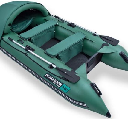 Gladiator čln nafukovací active c330 ad zelený