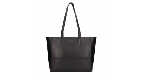 Dámska kožený kabelka Lagen Tavita – čierna