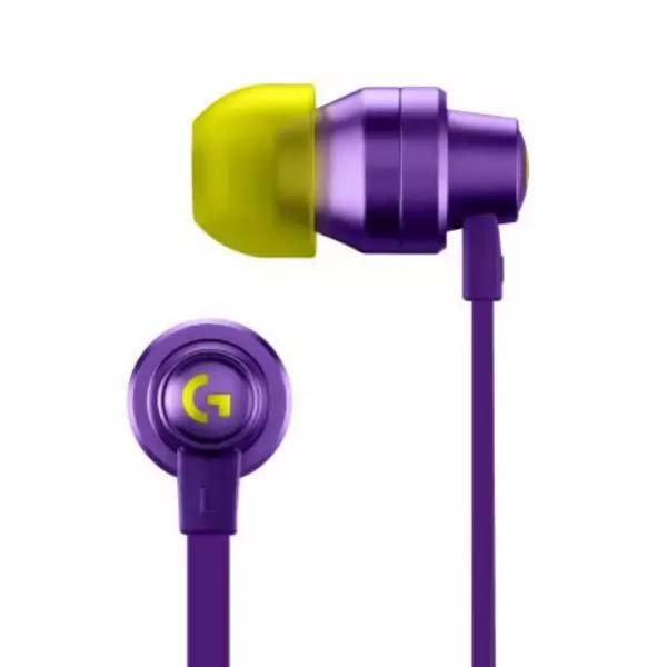 Logitech G333 herné slúchadlá do uší, 3,5 mm, USB-C, fialové 981-000936