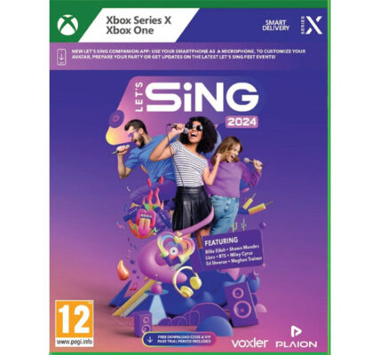 Let’s Sing 2024 + 2 mikrofóny XBOX Series X