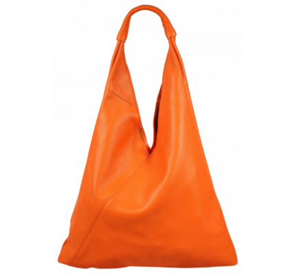 Talianska kabelka Alma Arancione v oranžovej farbe