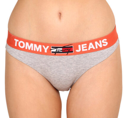 Dámske nohavičky Tommy Hilfiger sivé (UW0UW02773 P61) L