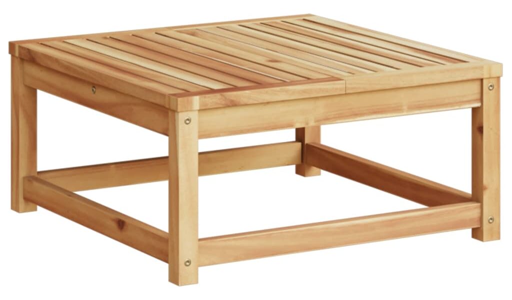 vidaXL Záhradný stôl 63x63x30 cm akáciový masív