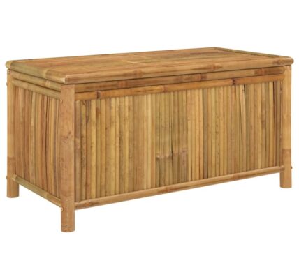 vidaXL Záhradný úložný box 110x52x55 cm bambus