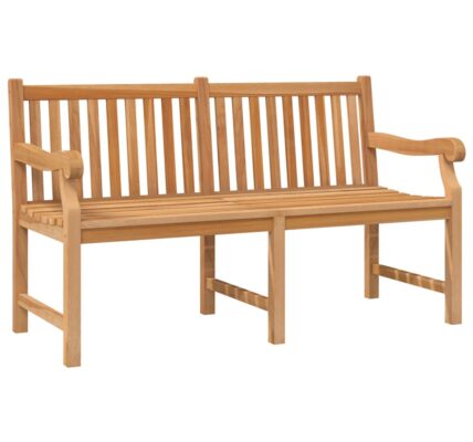 vidaXL Záhradná lavička 150 cm masívne tíkové drevo