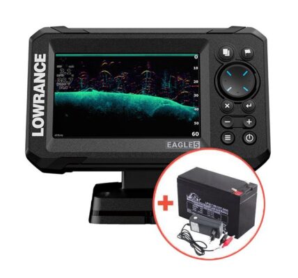 Lowrance echolot eagle 5 so sondou splitshot