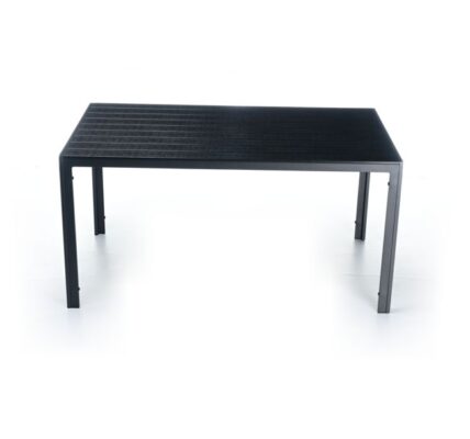 Sconto Záhradný stôl AROSA L čierna