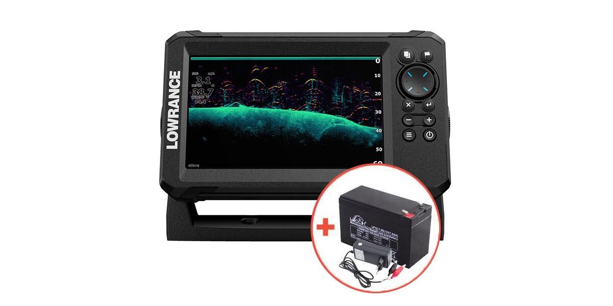 Lowrance echolot eagle 7 so sondou splitshot hd