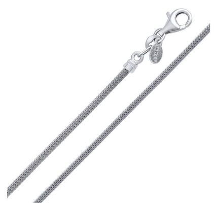 Strieborný náhrdelník Mehiel pletený variant 55 cm