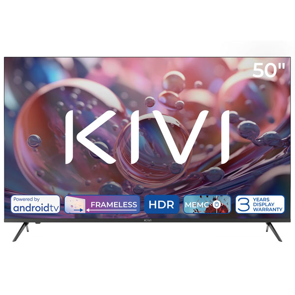 KIVI TV 50U760QB, 50″ (127 cm), HD LED TV, AndroidTV, čierny