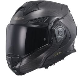 LS2 FF901 Advant X Solid Carbon Modular Helmet With LS2-4X UCS-06 Size M