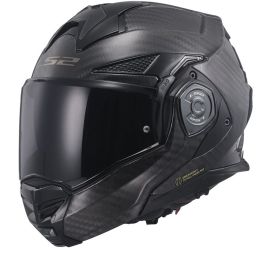 LS2 FF901 Advant X Solid Carbon Modular Helmet With LS2-4X UCS-06 Größe XL