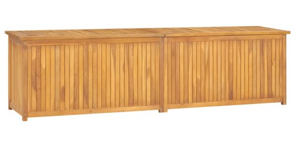 vidaXL Záhradný box 200x50x55 cm, tíkový masív