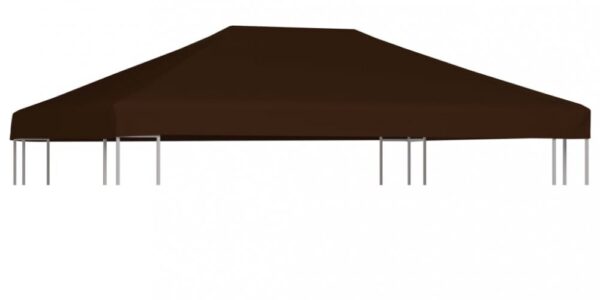 Strecha na altánok 310 g / m² 3 x 4 m Dekorhome Tehlová