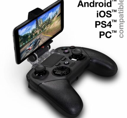 EVOLVEO Ptero 4PS, bezdrátový gamepad pro PC, PlayStation 4, iOS a Android