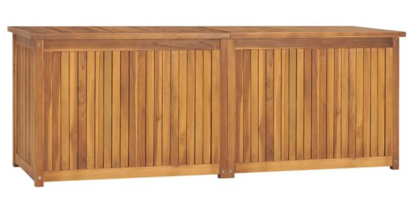 vidaXL Záhradný box 150x50x55 cm, tíkový masív