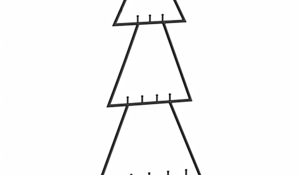 vidaXL Kovový vianočný dekoratívny stromček čierny 60 cm