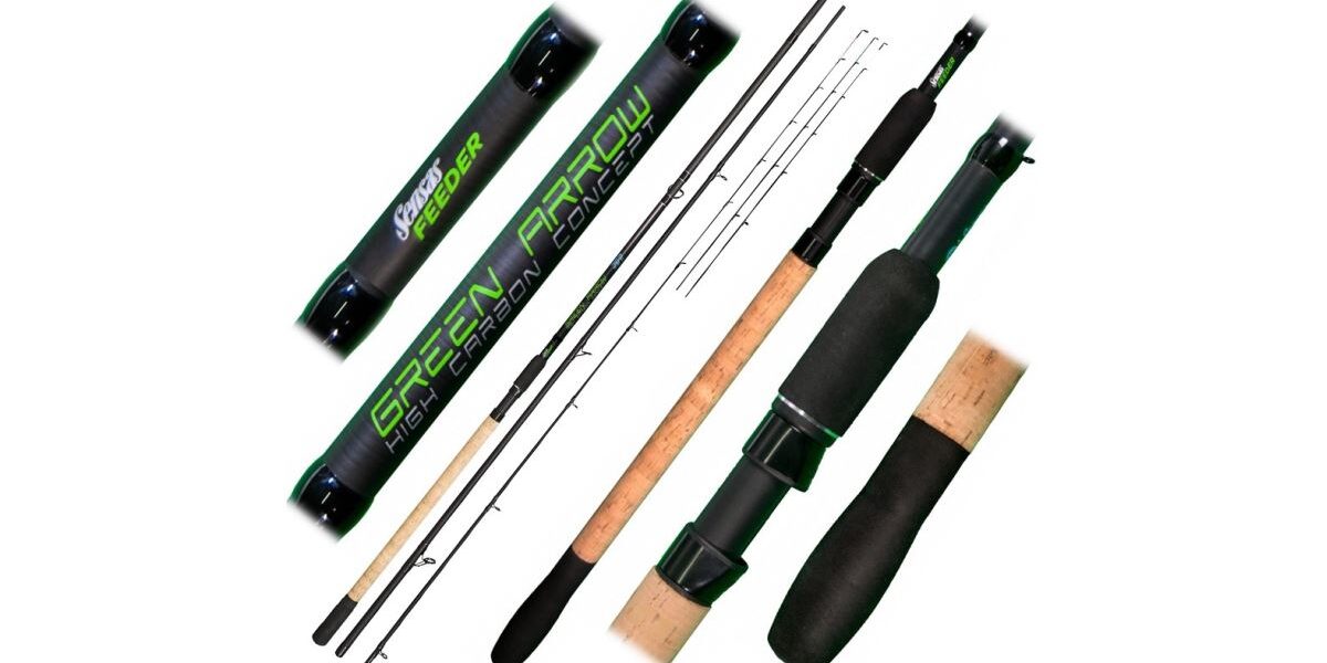 Sensas prút green arrow feeder 3,3 m 40-80 g