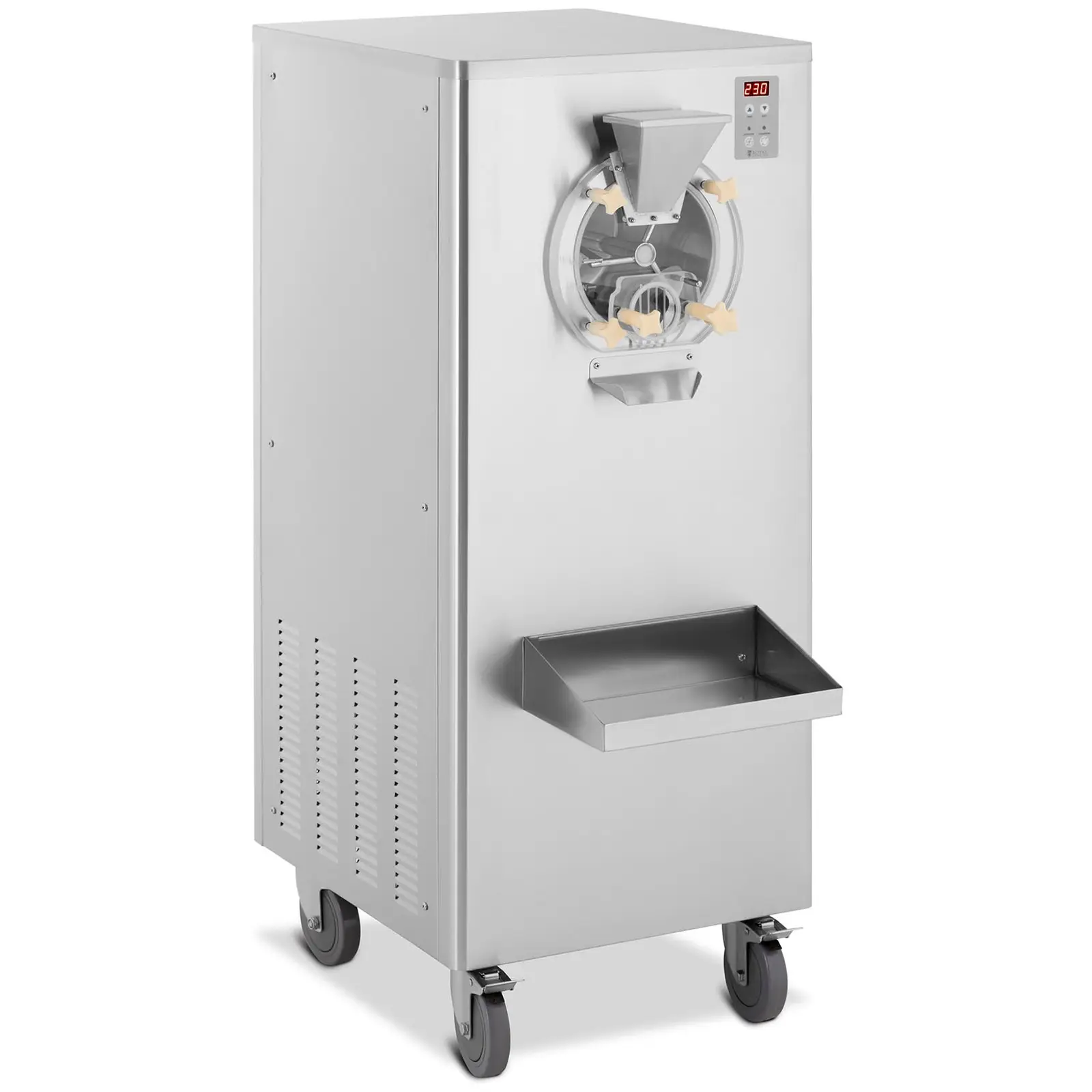 Occasion Machine à glace – 1500 W – 15 – 22,5 l/h – 1 parfum – sur roulettes – Royal Catering