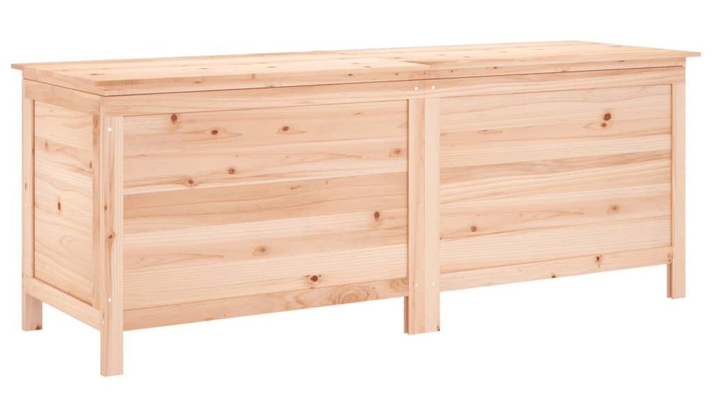 vidaXL Záhradný úložný box 150x50x56,5 cm jedľové masívne drevo