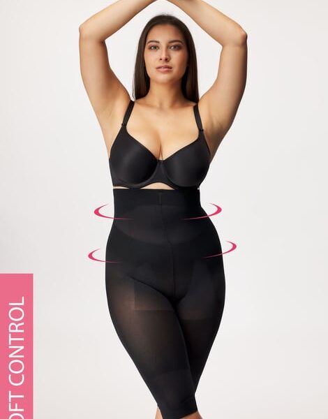 Tvarovacie nohavičky PLUS SIZE Smoothwear s predĺženou nohavičkou